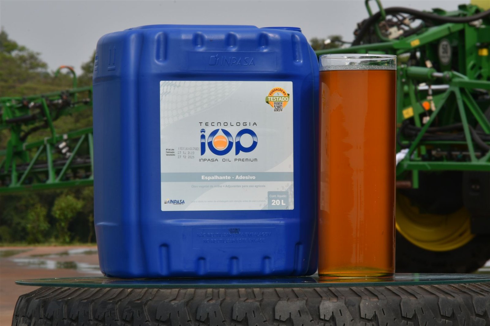 Produto IOP em contexto de aplicação agrícola