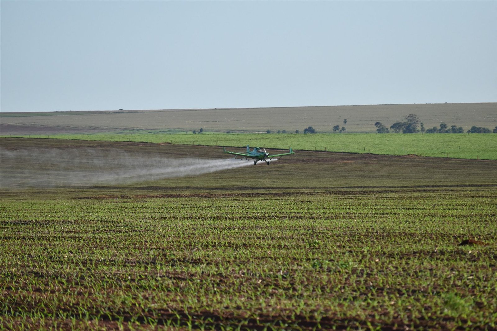 Aplicação aérea de produtos líquidos
